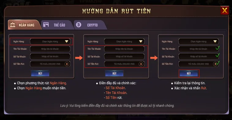 Rút Tiền BomWin Hướng Dẫn Quy Trình Thanh Toán Siêu Tốc Cho Game Thủ