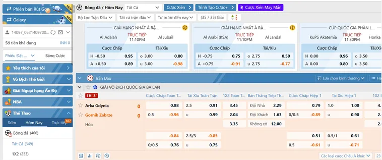 SABA Sports Tại BomWin Sảnh Cược Đỉnh Cao Cho Cộng Đồng Game Thủ Đam Mê Số Học