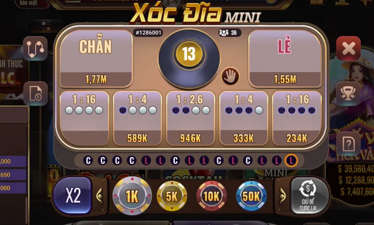 Xóc Đĩa Mini Tại BomWin Sân Chơi Giải Trí Tốc Độ Và Hấp Dẫn